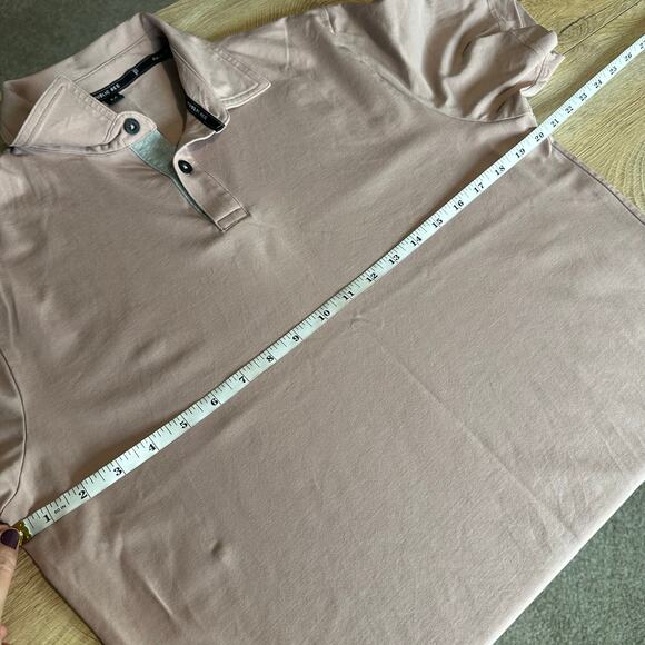 Public Rec Go-To Performance Polo Dusky Rose M - Picture 11 of 12